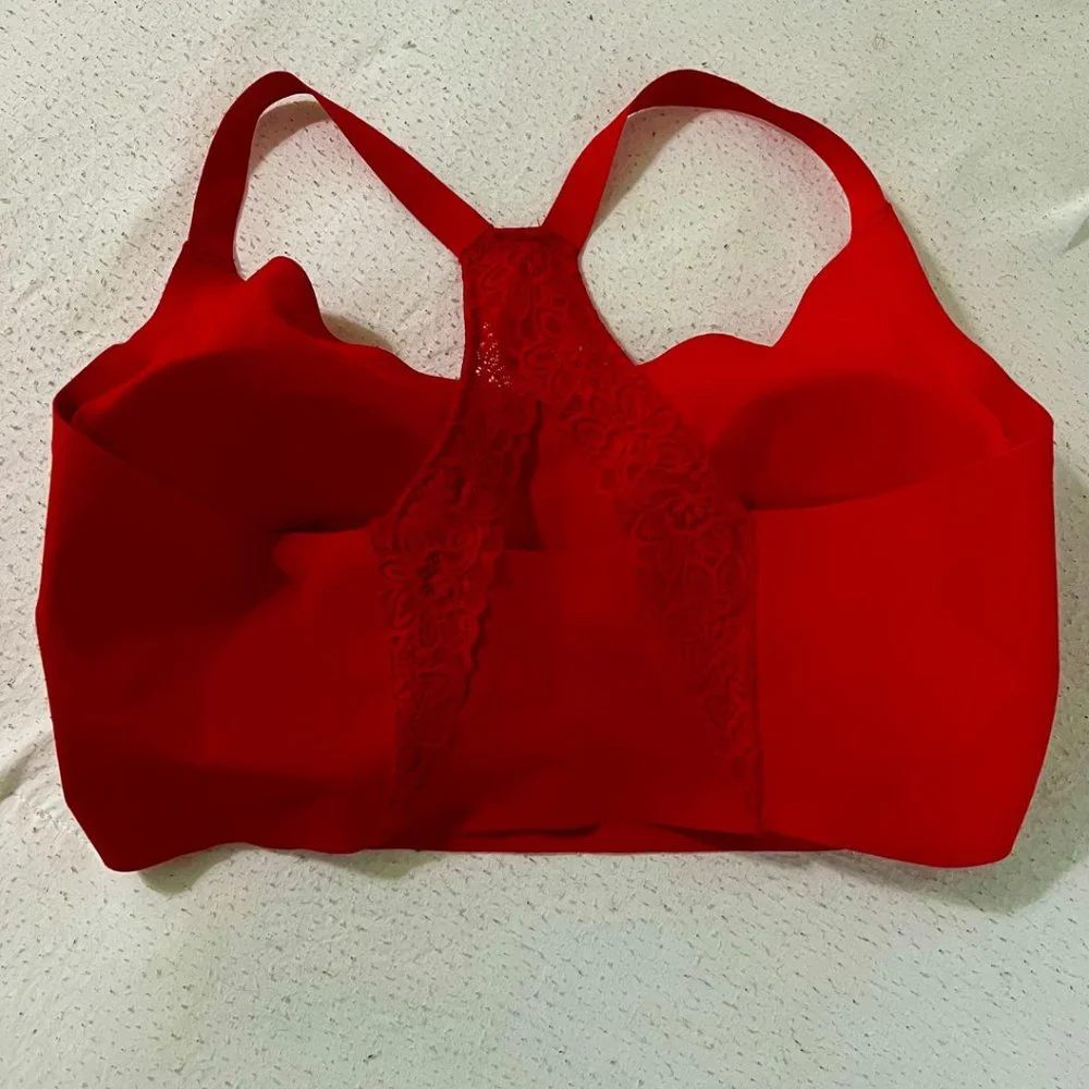 Red Sports Bra - Picture 2 of 2